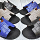 Flip-flops sneakers made of genuine crocodile leather, summer casual shoes!. Flip flops. SHOES&BAGS. My Livemaster. Фото №4
