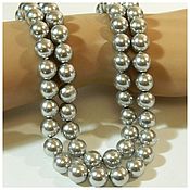 Материалы для творчества handmade. Livemaster - original item Majorcan pearls 10 mm color silver. pcs. Handmade.