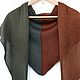 Заказать Бактус Лес.. (вязаная косынка) лен с кашемиром и шелком. ramremik-knitting-cashmere. Ярмарка Мастеров. . Бактус Фото №3