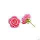 Earrings Roses (P). Stud earrings. Himawari shop. Online shopping on My Livemaster.  Фото №2