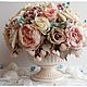 Композиция "Shabby.Cream brulee". Композиции. Татьяна-Д (dubravinka). Ярмарка Мастеров.  Фото №6