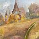Картина маслом «Церковь на холме. Желтая осень». Картины. Жанна Щепетова. Ярмарка Мастеров.  Фото №4