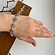 Заказать Серебряный браслет в этническом стиле, браслет серебро. Jewelry Cafe. Ярмарка Мастеров. . Браслет-цепочка Фото №3