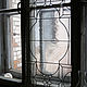 Витраж геометрический "Оконная створка", Витражи, Санкт-Петербург,  Фото №1