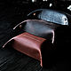 Leather organizer for small items in red color. Jewelry storage. odalgoods (odalgoods). My Livemaster. Фото №4