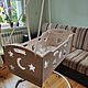  Колыбель "Зайчики", Подарок новорожденному, Минск,  Фото №1