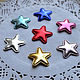 Аппликации "Блестящие звезды", 7 цветов. Аксессуары для вышивки. Хлоя. Интернет-магазин Ярмарка Мастеров.  Фото №2