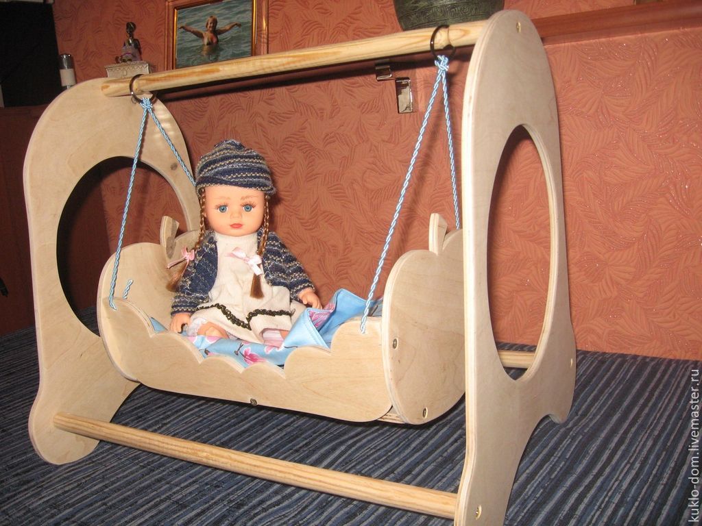 Детская мебель из фанеры для кукол и девочек - купить в интернете дерева МДФ