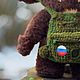 Игрушка Чeбурaшка военный, символ СВО. Мягкие игрушки. Дегтярь Диана Александровна | Dream Designer Address. Ярмарка Мастеров.  Фото №7