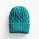 Knitted hat ' iris', Caps, Chelyabinsk,  Фото №1