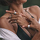 Заказать Серебряное кольцо со змеиной фактурой. Jam Jewelry. Ярмарка Мастеров. . Кольца Фото №3