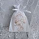 A bag for a cross or a curl for baptism. Baptismal pouch. Happy White. Online shopping on My Livemaster.  Фото №2