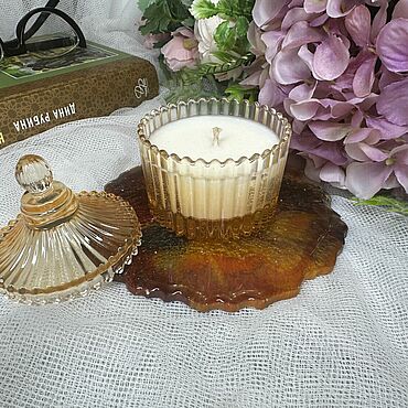 Ароматические свечи в шкатулках.. Свечи - Картины-Подарочные наборы. Для дома и интерьера ручной работы - Ярмарка Мастеров Для дома и интерьера ручной работы. Ярмарка Мастеров - ручная работа Ароматические свечи в шкатулках.. Handmade.