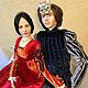 Ромео и Джульетта. Портретные куклы, Портретная кукла, Омск,  Фото №1