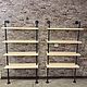 Книжный стеллаж из водопроводных труб в стиле Loft, Industrial. Стеллажи. Furniture_inins мебель из водопроводных труб Спб. Ярмарка Мастеров.  Фото №6