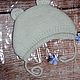 Knitted hats for newborns. Mutch. Oksana Demina. Online shopping on My Livemaster.  Фото №2