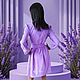 Стильное платье из микровельвета на кнопках "Afina". Платья. Lady_dress. Ярмарка Мастеров.  Фото №6