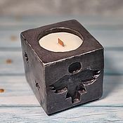 Сувениры и подарки handmade. Livemaster - original item Candle holder made of concrete Heavenly light, candle holder Angel. Handmade.