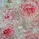 Order Oil painting Abstract Delicate peonies on a square canvas. sharaeva-elena. Livemaster. . Pictures Фото №3