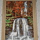 Order  Waterfall. Beaded embroidery from Laura. Livemaster. . Embroidery kits Фото №3