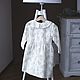 Linen dress for a girl Yesenia with a floral print. Childrens Dress. molinialife. My Livemaster. Фото №4