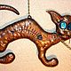 "КОТ УЧЕНЫЙ"(чеканка). Настенное панно с подсветкой. Ночники. Владимир (carl). Ярмарка Мастеров.  Фото №4