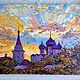 Oil painting 'sunset over the Suzdal'. Pictures. Fine Art for Joy. My Livemaster. Фото №4
