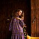Purple Mary oversize dress'. Dresses. Alexandra Maiskaya. My Livemaster. Фото №6