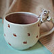 Заказать happy cup. мастерская керамики ' Так и Так '. Ярмарка Мастеров. . Кружки и чашки Фото №3