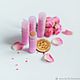 Order Lip balm argan natural nutrition protection and care pink. soapy fun. Livemaster. . Lip Balm Фото №3
