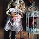 Заказать Чердачная кукла с букетом. Amazing dolls. Ярмарка Мастеров. . Интерьерная кукла Фото №3