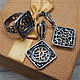 Order Base for earrings 'Somalia' (15 mm), 925 silver. Russkaya filigran - furnitura. Livemaster. . Blanks for jewelry Фото №3