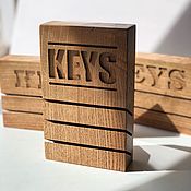 Для дома и интерьера handmade. Livemaster - original item Key holder solid oak. Key holder.. Handmade.