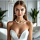 Заказать Серьги “Princess” с жемчугом, натуральный жемчуг. SILVER MODA. Ярмарка Мастеров. . Серьги классические Фото №3
