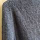 Men's sweaters: Italian merino sweater with zipper. Mens sweaters. Тёплая сказка. My Livemaster. Фото №6