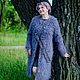 Кардиган , легкое пальто из кудрявого пуха " Шанель ". Кардиганы. Наталья  Пуховая Мастерская (puhovyiy-master). Ярмарка Мастеров.  Фото №10