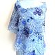 Blue azure - openwork scarf - stole. Wraps. crazywoolLT. Online shopping on My Livemaster.  Фото №2