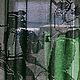 Knitted curtain ' jazz'. Sirloin knitting. green. Curtains1. DominikaSamara. Online shopping on My Livemaster.  Фото №2