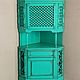 cabinets: Corner sideboard Turquoise with patina, Cabinets, Turochak,  Фото №1