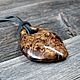 The pendant is made of birch burl. Pendant. 13marko. Online shopping on My Livemaster.  Фото №2
