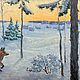Заказать Картина маслом «Вот так встреча!». Артём Коваленко. Ярмарка Мастеров. . Картины Фото №3