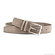 Suede strap Beige belts Women's leather belts Color Taup, Straps, Riga,  Фото №1