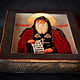 Order Wooden icon 'St. Anthony of the Caves'. ikon-art. Livemaster. . Icons Фото №3