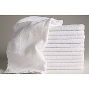 Для дома и интерьера handmade. Livemaster - original item White towel 50h90 terry. Handmade.