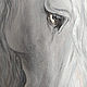 Заказать Маленькая картина недорого, конь лошадь. Застывший камень в картинах (facturalana1). Ярмарка Мастеров. . Картины Фото №3