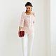 Women's Blouse Pink Camomile Cotton Cambric Summer. Blouses. mozaika-rus. Online shopping on My Livemaster.  Фото №2