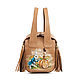 Order Leather handbag square 'Favorite characters'. Pelle Volare. Livemaster. . Classic Bag Фото №3