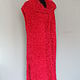 Red knitted sleeveless coat' Vamp Woman'. Coats. vyazanaya6tu4ka. My Livemaster. Фото №4