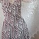  White mohair shawl with silk. Shawls. KnitLaceDreams. My Livemaster. Фото №6