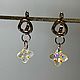 Серьги Swarovski. Серьги классические. TLN North. Ярмарка Мастеров.  Фото №10